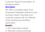 set up an ai powered email helpdesk for customer support